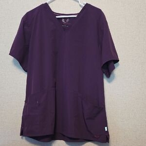 Smitten Purple V-Neck Top